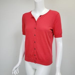 Ann Taylor Loft Short Sleeve Cardigan